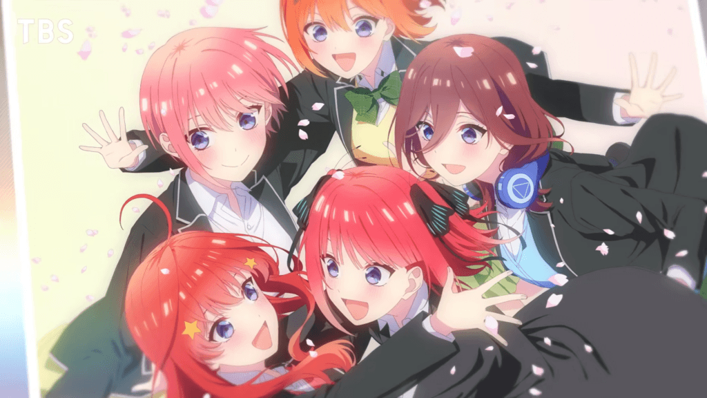 The Quintessential Quintuplets Announces Two New Anime Projects, Including Sequel Novel Adaptation and OVA