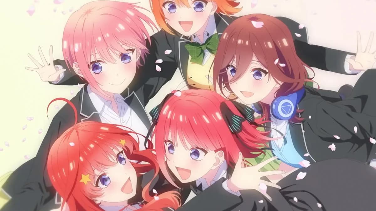 The Quintessential Quintuplets ganha novo anime